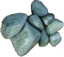Камень для каменки серпентинит шлифованный